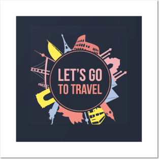 Let's Go Travel Posters and Art